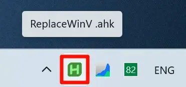 任务栏显示脚本运行状态